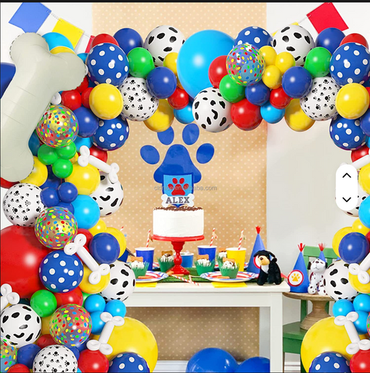 Luftballongirlande Paw Geburtstag
