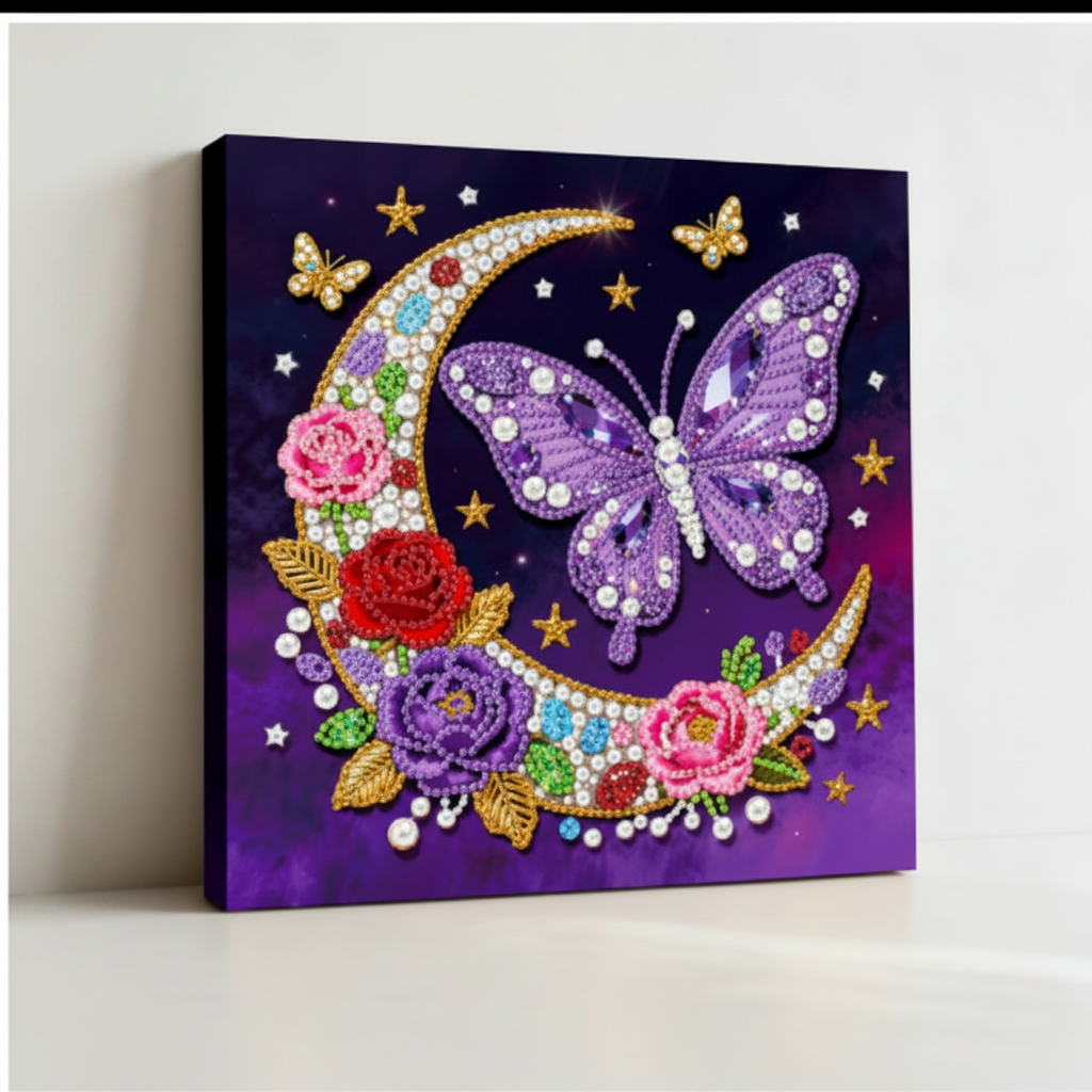 DIY Glitzer-Bastelset: „Meine bunte Funkel-Welt“
