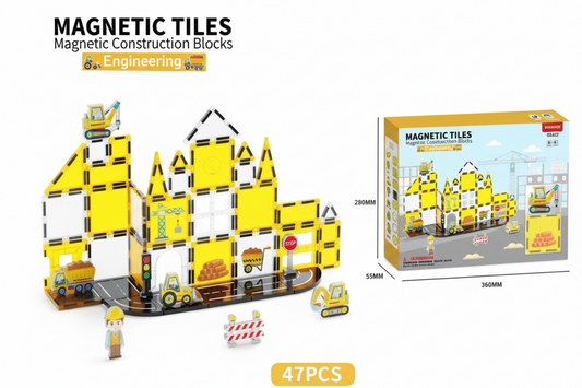 MagneticBau - Magnetbausteine Baustelle