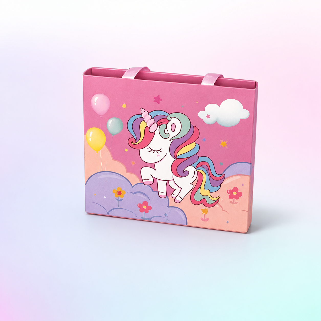 Einhorn Schmuck-Bastelset Believe in Love – bunte Perlen, Charms & Armbänder für Mädchen