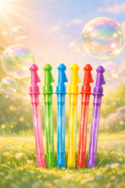 BubbleJoy - farbenfroher Seifenblasenspaß - 2er Pack