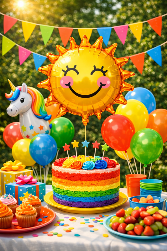Sonne Folienballon