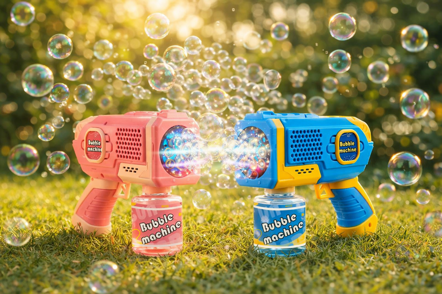 BubbliX – Mini Bubble‑Blaster für Kinder | SummerVibes