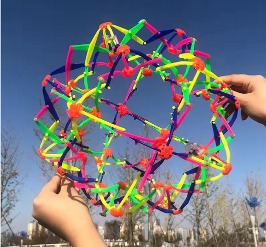 Expandable Ball - Farbenfroher Spaß zum Entfalten