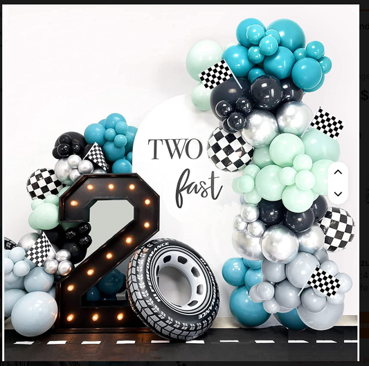 Race Car Ballon Set