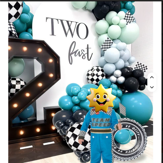 Race Car Ballon Set