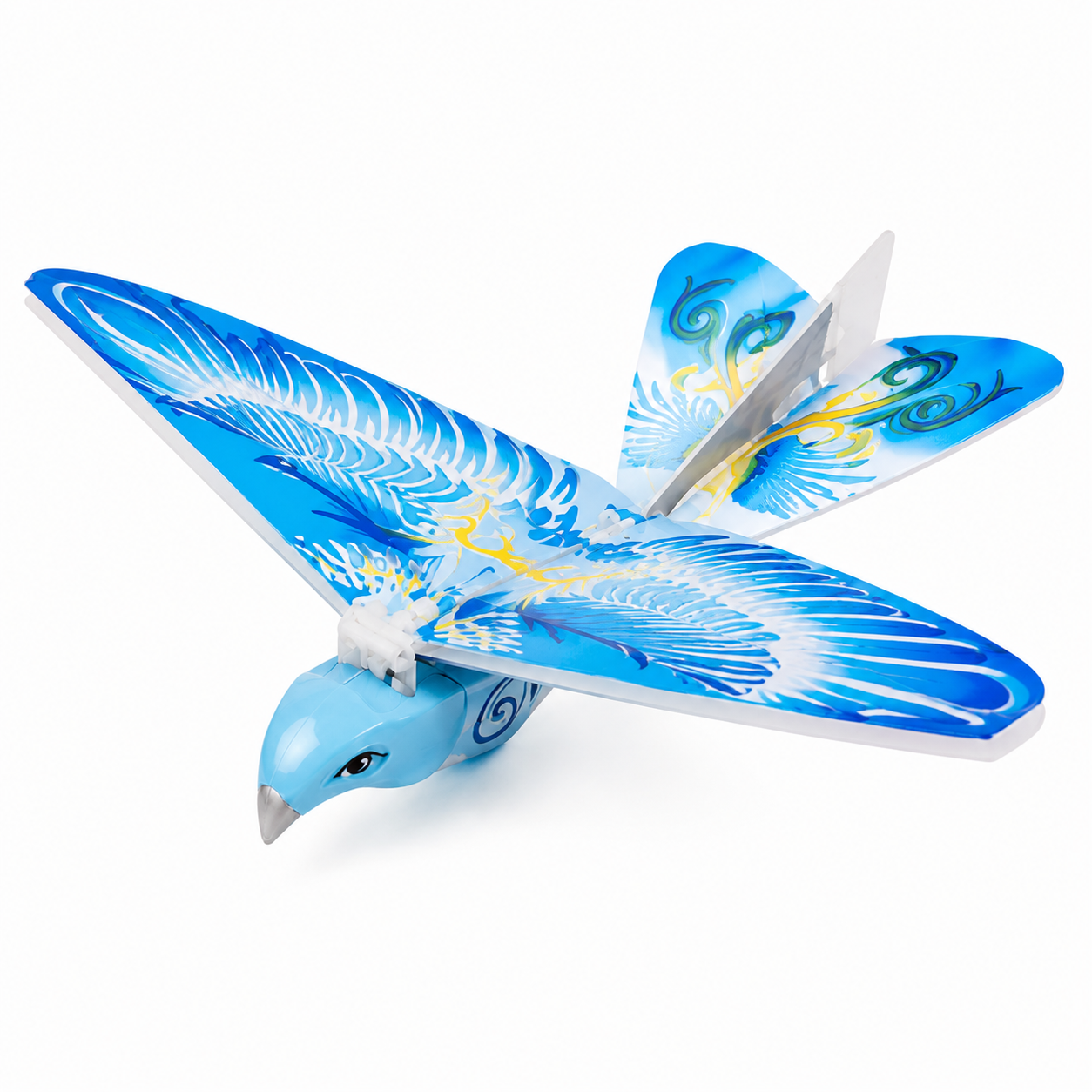 E-BIRD Pigeon Flugvogel in Blau – ferngesteuerter Vogel mit Fernsteuerung