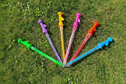 BubbleJoy - farbenfroher Seifenblasenspaß - 2er Pack