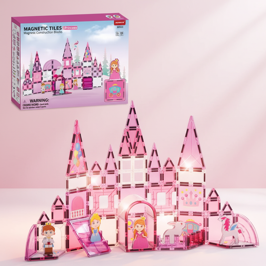 MagneticCastle Prinzessinnenschloss – Hintergrund & Licht verbessert